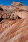 USA-Nevada Abstract lines in the sandstone-Valley of Fire State Park Art Print